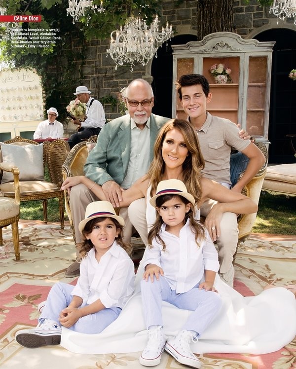 Dzieci Celine Dion. Jak wyglądają Eddy i Nelson Angelila? | Viva.pl
