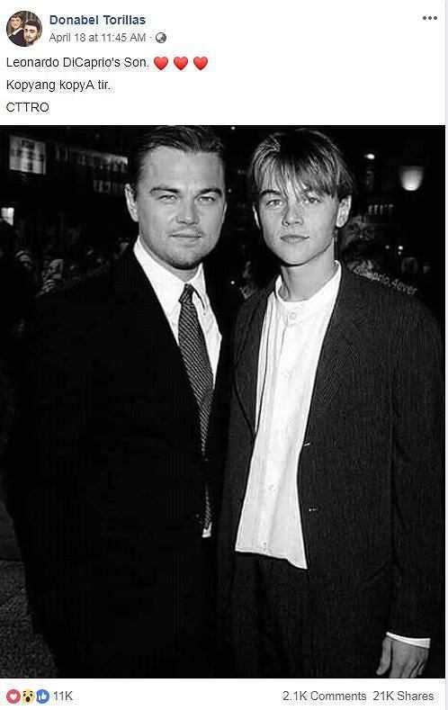 Przystojny Leonardo DiCaprio ukrywał przed światem swojego ...