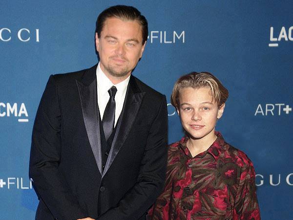 DiCaprio z synem. Jacy podobni! #leonardodicaprio #film #heheszki ...