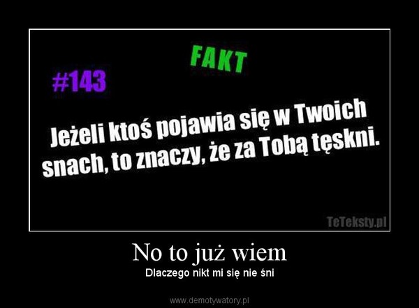No to już wiem – Demotywatory.pl