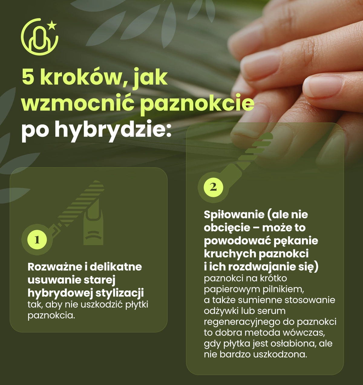 Wzmocnienie paznokci po hybrydzie – domowe sposoby | eZebra