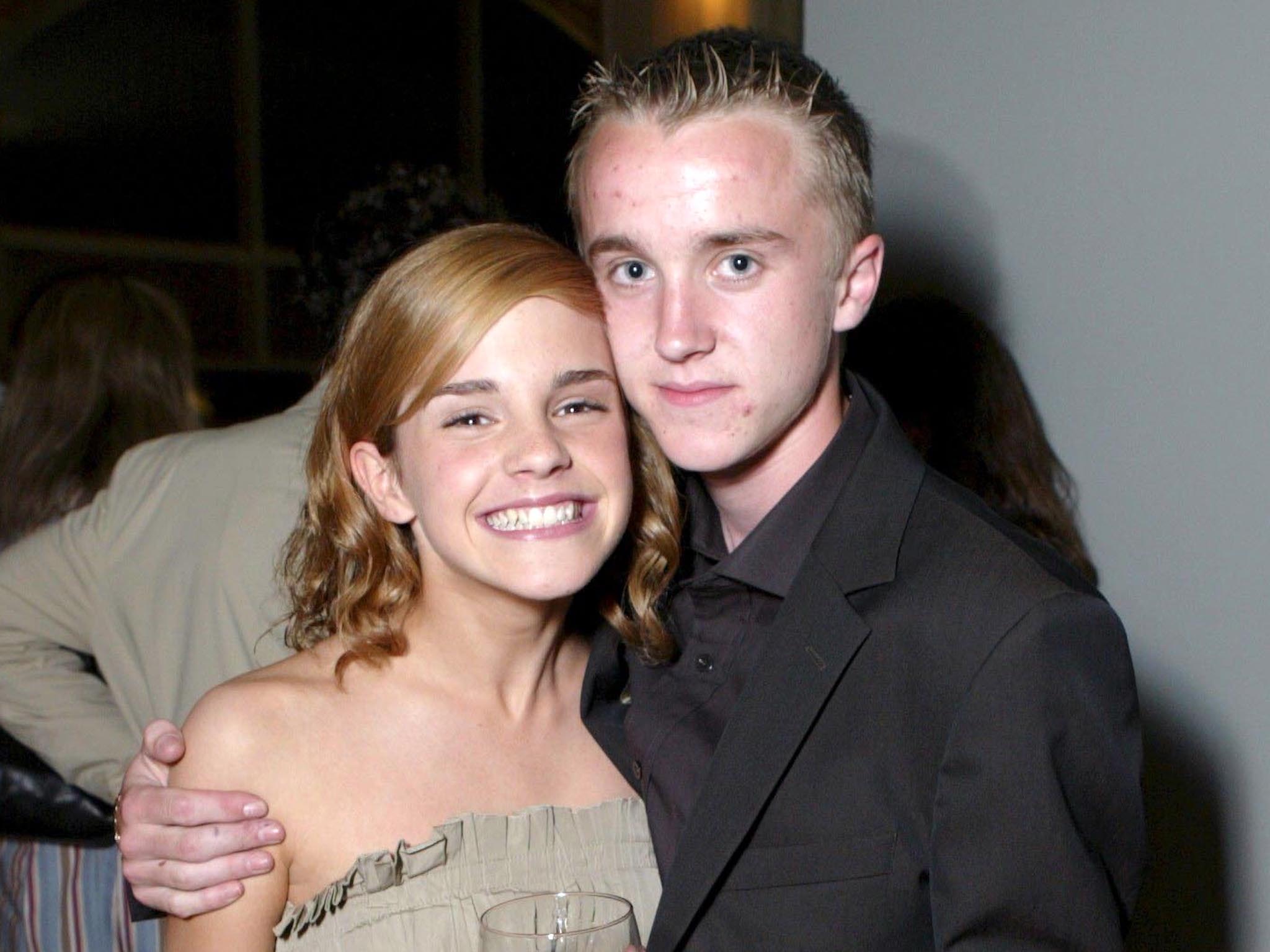 Tom Felton recalls 'painful' memory of laughing at 9-year-old Emma ...