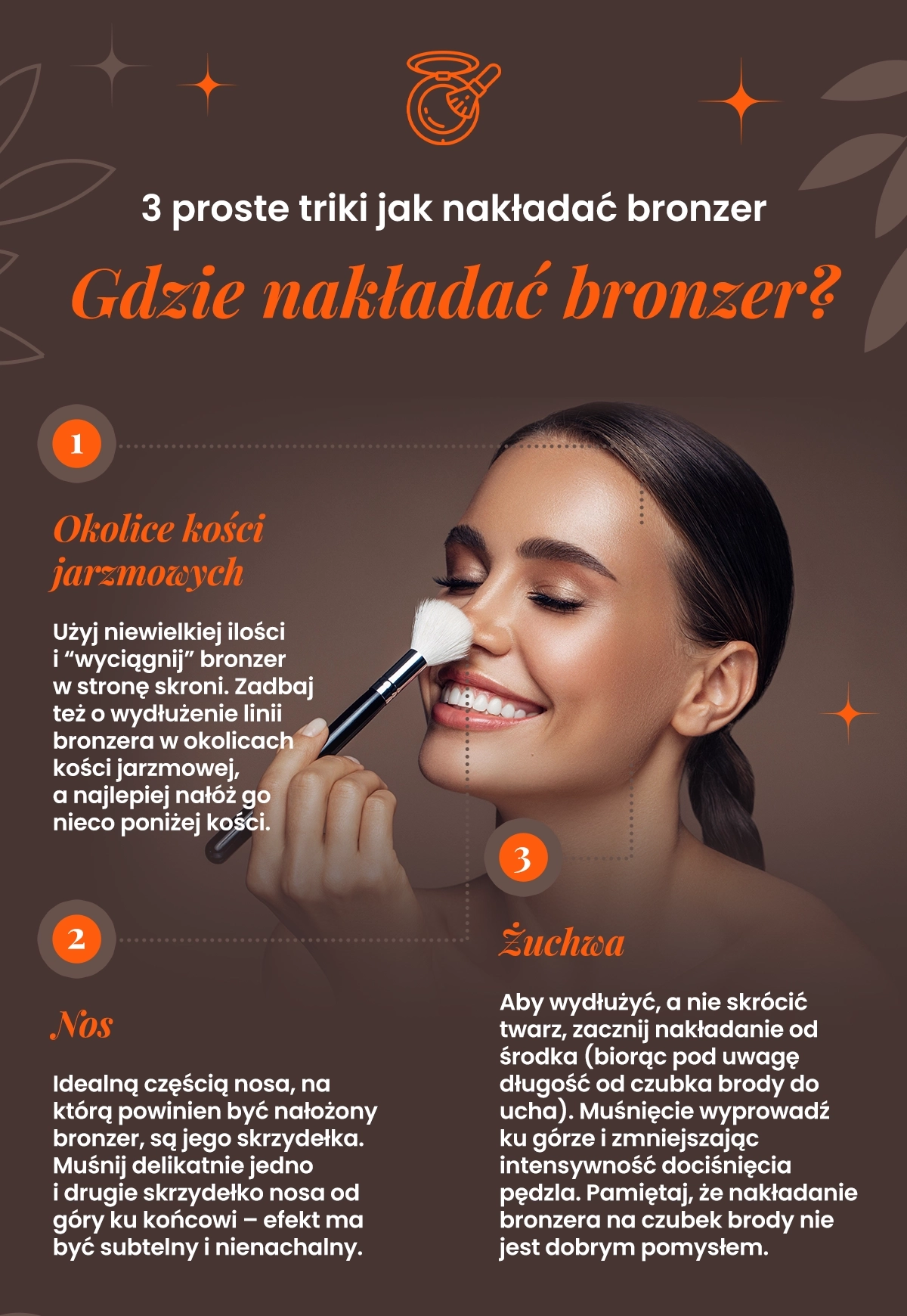 3 proste triki jak nakładać bronzer | eZebra