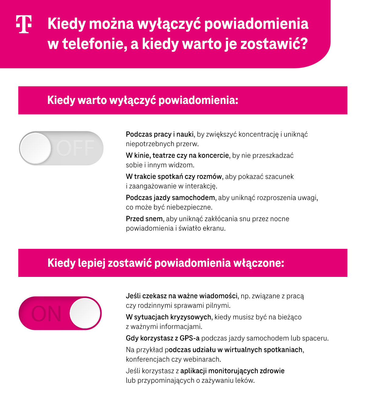 Jak zablokować powiadomienia w telefonie – poradnik - T-Mobile Blog
