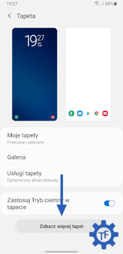 Jak ustawić tapetę na telefonie Samsung? | Techfanik
