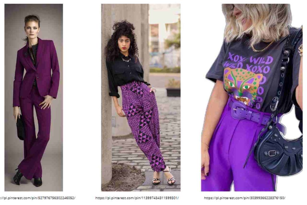 Jaki kolor pasuje do fioletowego? Łącz fiolet w modne stylizacje