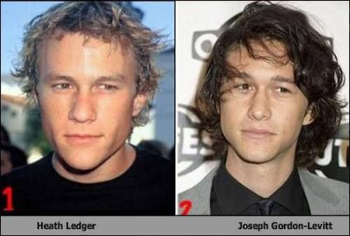 Heath Ledger and Joseph Gordon-Levitt