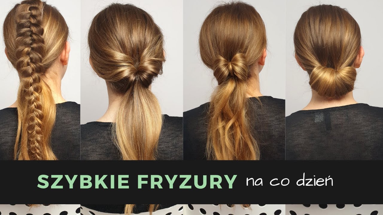 Quick everyday hairstyles