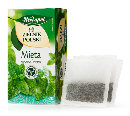 Mięta - herbatka ziołowa | Herbapol Lublin