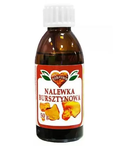 Nalewka bursztynowa 50 g ᐈ Cena, Opinie, Wskazania, Skład
