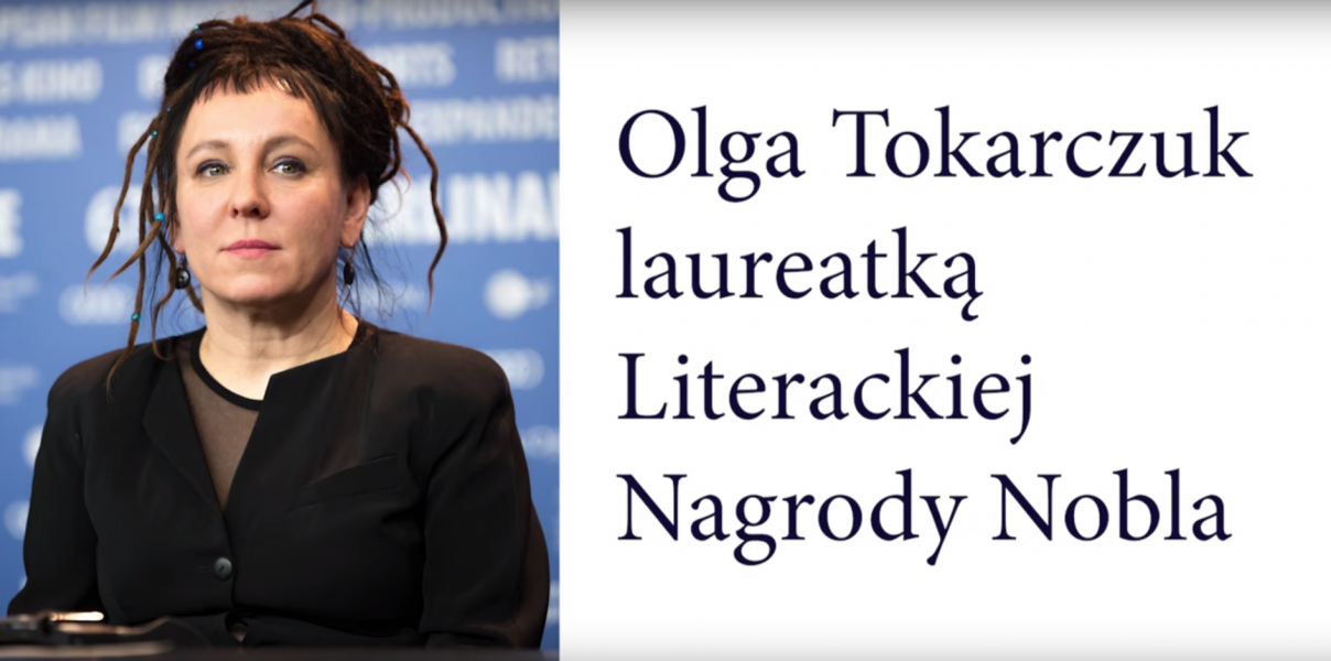 Olga Tokarczuk z literacką Nagrodą Nobla! | Uniwersytet im. Adama ...
